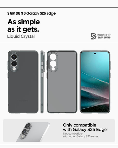 Spigen Galaxy S25 Edge Case – Liquid Crystal